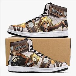 Attack on Titan Shoes - Christa Lenz Training Corps Attack on Titan J-Force Shoes Official Store AS0612