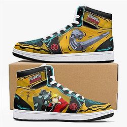 Fullmetal Alchemist Shoes - Edward and Alphonse Elric Fullmetal Alchemist J-Force Shoes Official Store AS0612