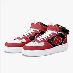 Naruto Shoes - Akatsuki Naruto Custom Kamikaze High-Top Shoes Official Store AS0612