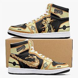 Naruto Shoes - Nine-Tails Chakra mode Naruto Shippuden J-Force Shoes Official Store AS0612
