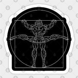 Vitruvian Ogre Sticker TP0401