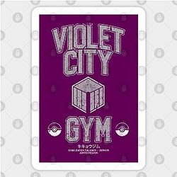 Violet City Gym Sticker TP0401