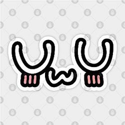 UwU Anime Kawaii Meme Sticker TP0401