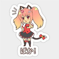 Tsundere Chibi From Another Dimension Sticker TP0401