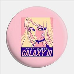 Space Girl Pin TP0501