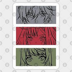 Takt op destiny anime characters takt destiny cosette anna otaku japan Sticker TP0401