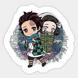 T-Shirt anime Kimetsu no yaiba Sticker TP0401