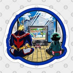 Stay-at-Home Heroes Sticker TP0401
