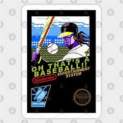 Star Baseball Sticker TP0401
