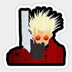 Le Sticker homme double dollar de six milliards TP0401