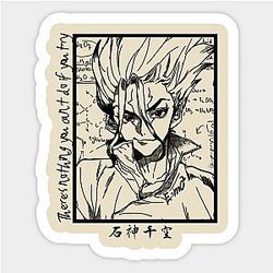 Senku Ishigami Sticker TP0401