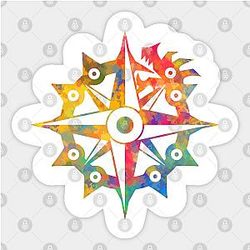 Seven Deadly Sins Logo Sticker TP0401