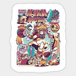NYANderthal Sticker TP0401