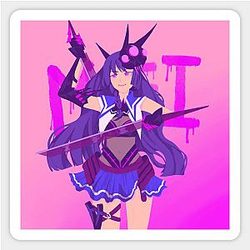 Honkai Impact Mei Sticker TP0401