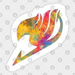 Fairy Tail Logo Sticker TP0401