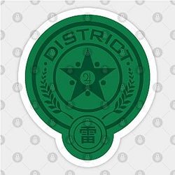 District Jupiter Sticker TP0401