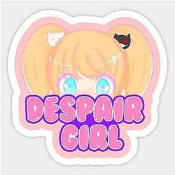 Despair girl Sticker TP0401