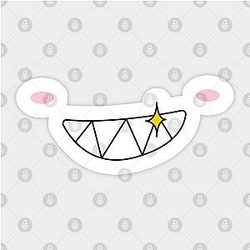 Cute smile Sticker TP0401