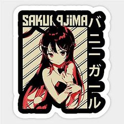 Bunny Girl Sticker TP0401