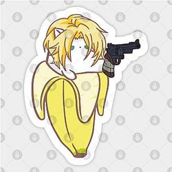 Bananya Fischaufkleber TP0401