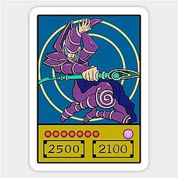 Dark Magician Card Sticker TP0401