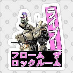 Asplenia Studios LFTRR Hot Pink Sticker TP0401
