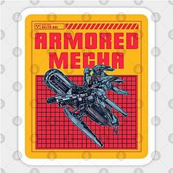 Armored Mecha Sticker TP0401