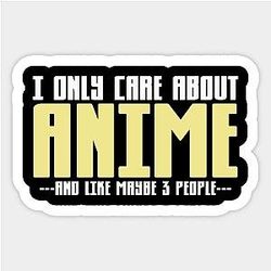 Anime Japanese Sarcastic Sticker TP0401