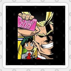 All Might Club Sticker TP0401