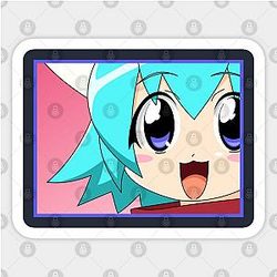 Anime Shirt Pururin Chan Sticker TP0401