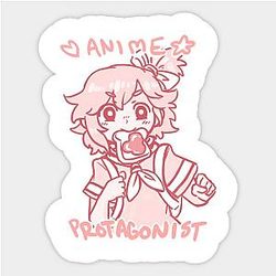 Anime Protagonist Sticker TP0401
