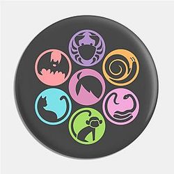 Bakemonogatari (Monogatari Series) icons (Shinobu Bat ver.) Pin TP0501