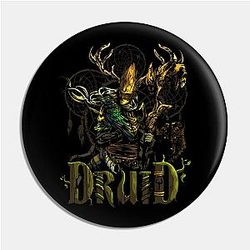 Druid Fantasy Class Dungeons Crawler RPG and Dragons Slayer Pin TP0501