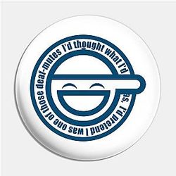 Laughing Man Pin TP0501