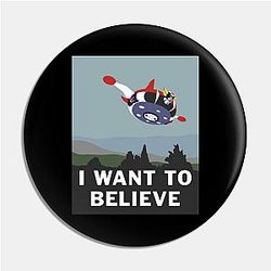 I Want to Believe (In Grendizer) Pin TP0501