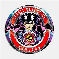 Spirit Detective Rangers No.4 Pin TP0501