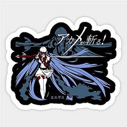 Akame Ga Kill (Esdeath) Aufkleber TP0401