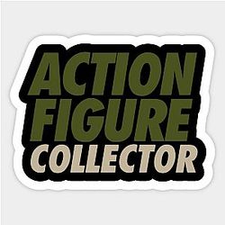 Action Figure Collector Sticker TP0401