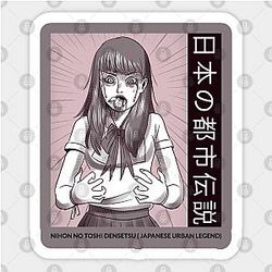 Zombie Girl Sticker TP0401