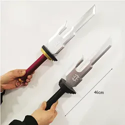 New 46cm Fushiguro Toji Inverted Spear of Heaven Jujutsu Kaisen Wooden Sword Weapon Model Ornaments Collection Crafts Toys Gifts