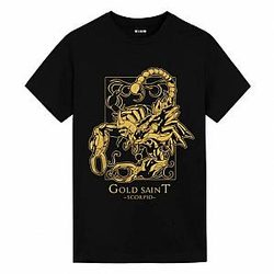 Saint Seiya Scorpio black Shirt Anime Boy Shirt WS2402 Offical Merch
