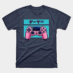anime game console T-shirt TP3112