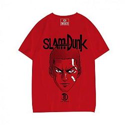 Slam Dunk Hanamichi Sakuragi T-shirt 3XL Red Shohoku No.10 Tee Shirt WS2402 Offical Merch