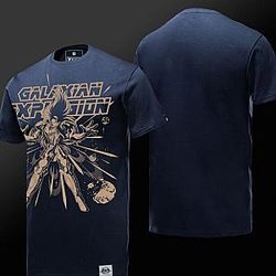 Cool Galaxian Explosion Tshirt Blue Saint Seiya Tee WS2402 Offical Merch