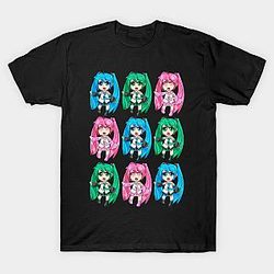 Hatsune Miku Chibis T-shirt TP3112
