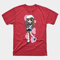 Anime Sailor Girl Hugging Cat T-shirt TP3112