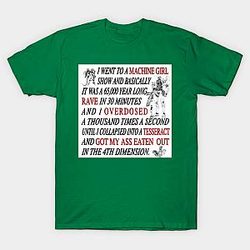 Machine Girl T-shirt TP3112