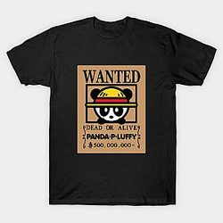 Wanted Pirate Panda T-shirt TP3112