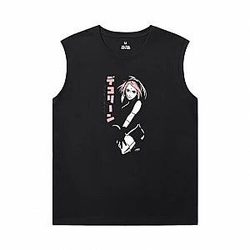 Japanese Anime Shirts Naruto Mens Sleeveless Sports T Shirts WS2402 Offical Merch