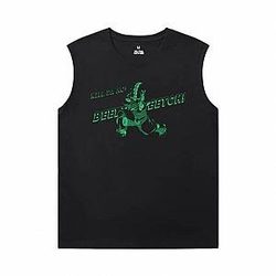 Vintage Anime Kujo Jotaro Tshirt JoJo's Bizarre Adventure Cool Sleeveless T Shirts WS2402 Offical Merch